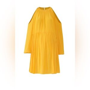 FOR 2 by Ramy Brook Yellow Heather Maternity Designer Dress M